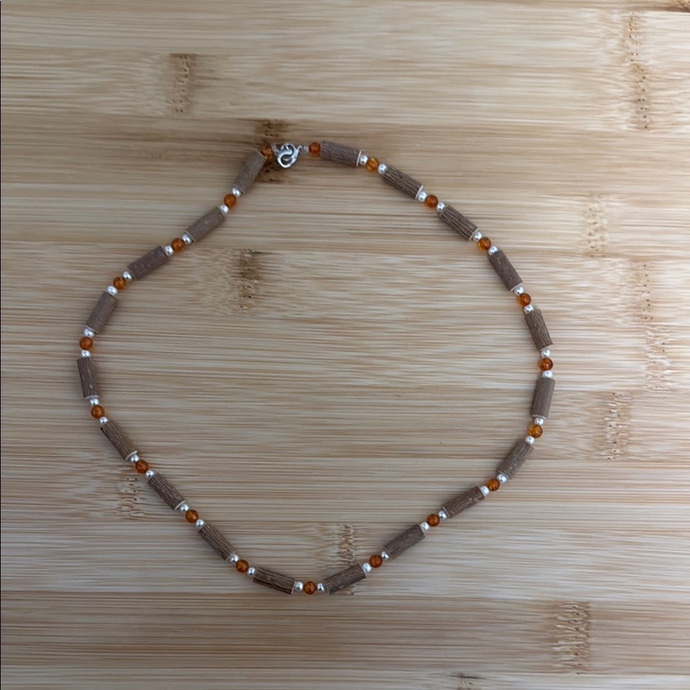 Healing Hazel Necklace 18 inches for Migraines, Eczema, Acid Reflux, Arthritis